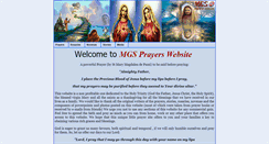 Desktop Screenshot of mgsprayers.com